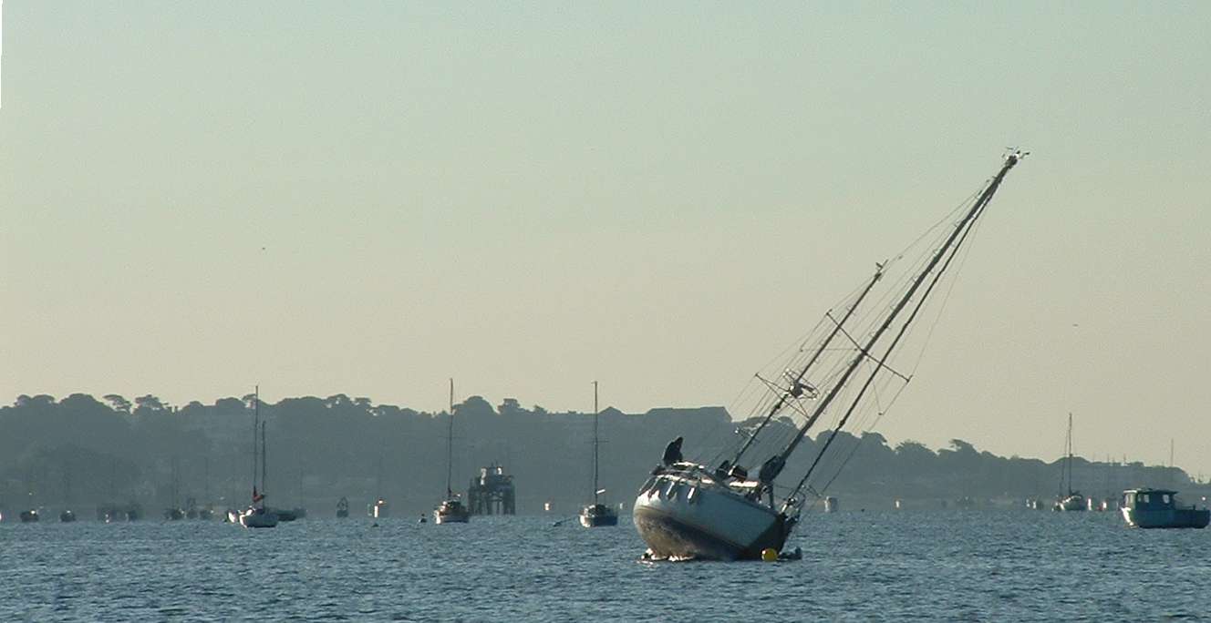 Sail aground