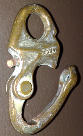 bent shackle
 pin